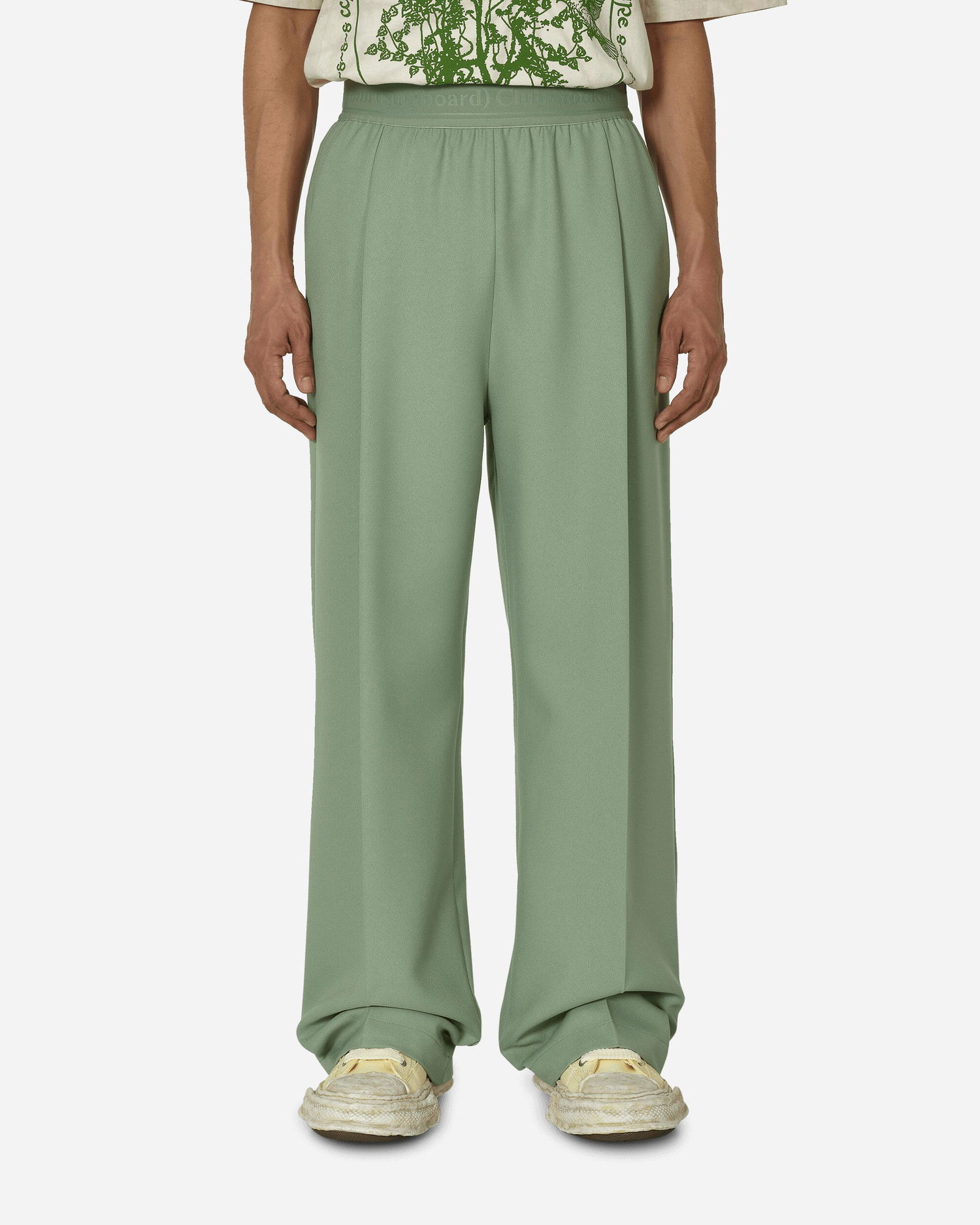 Nohavice Stockholm (Surfboard) Club Relaxed Fit Trousers Green Zelené | U5000019 2, 1