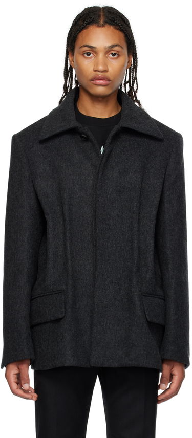 Trenčkot We11done We11done Tucked Jacket Šedá | WD-JK3-23-004-M-CH, 0