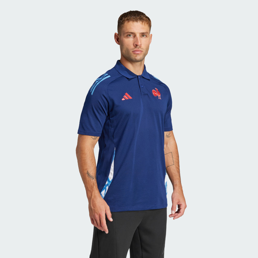 Polo tričko adidas Performance Training Polo Shirt Modrá | JD4125, 1