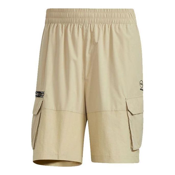 Šortky adidas Originals Neo Athleisure Cargo Shorts Béžová | HC9743