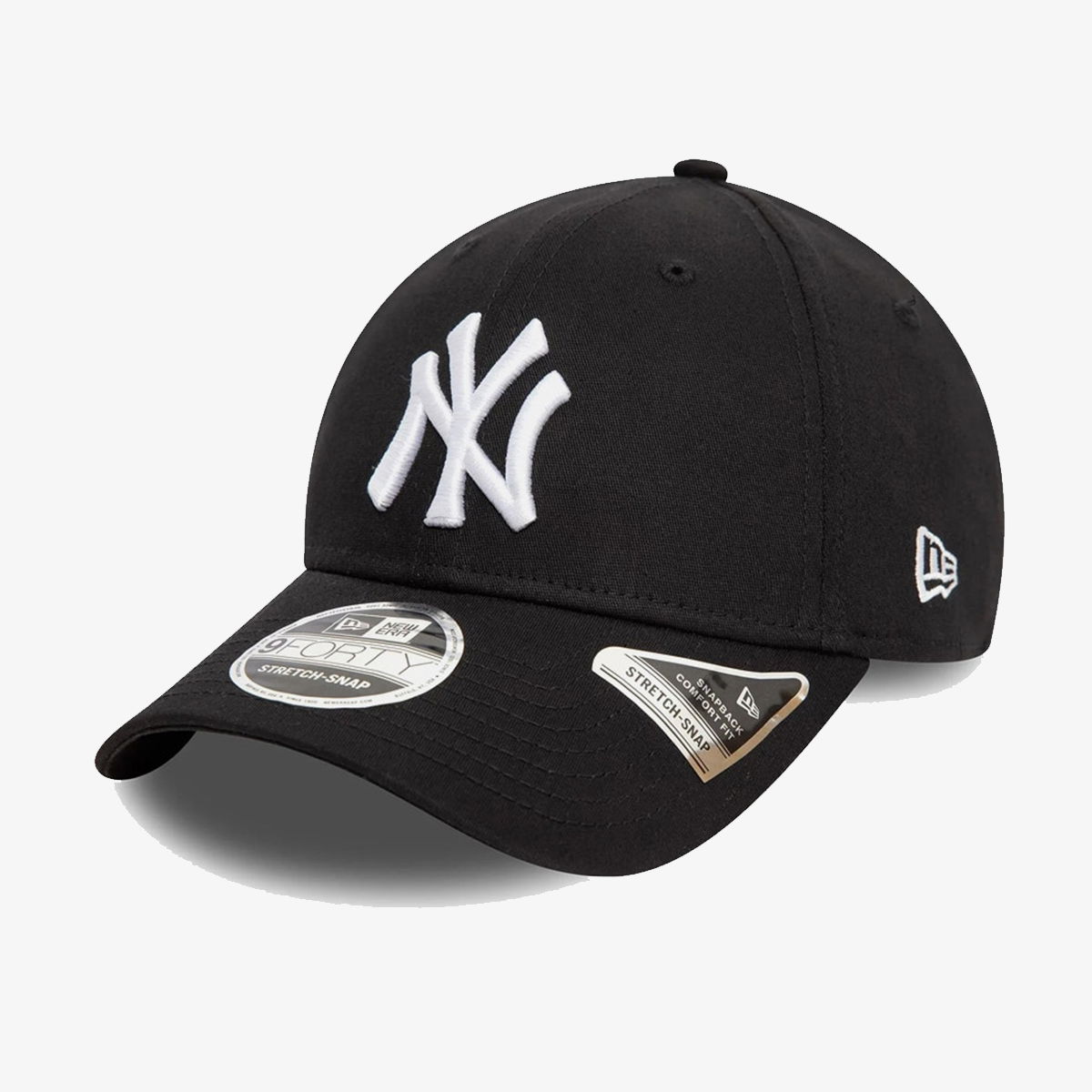 Šiltovka New Era New York Yankees 9FORTY Stretch-Snap Baseball Cap Čierna | 60595167, 0