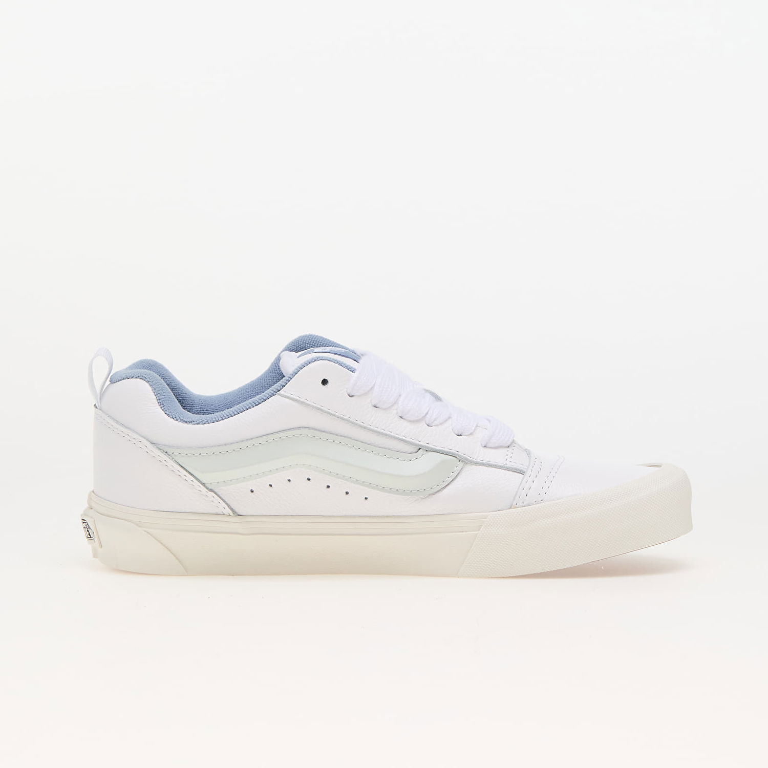 Tenisky a topánky Vans Knu Skool Premium Leather Dusty Blue Biela | VN0009QCDSB1, 1