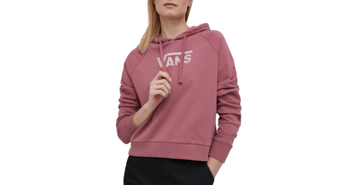 Mikina Vans Flying V Boxy Hoodie Ružová | vn0a4bg3yrt1, 1