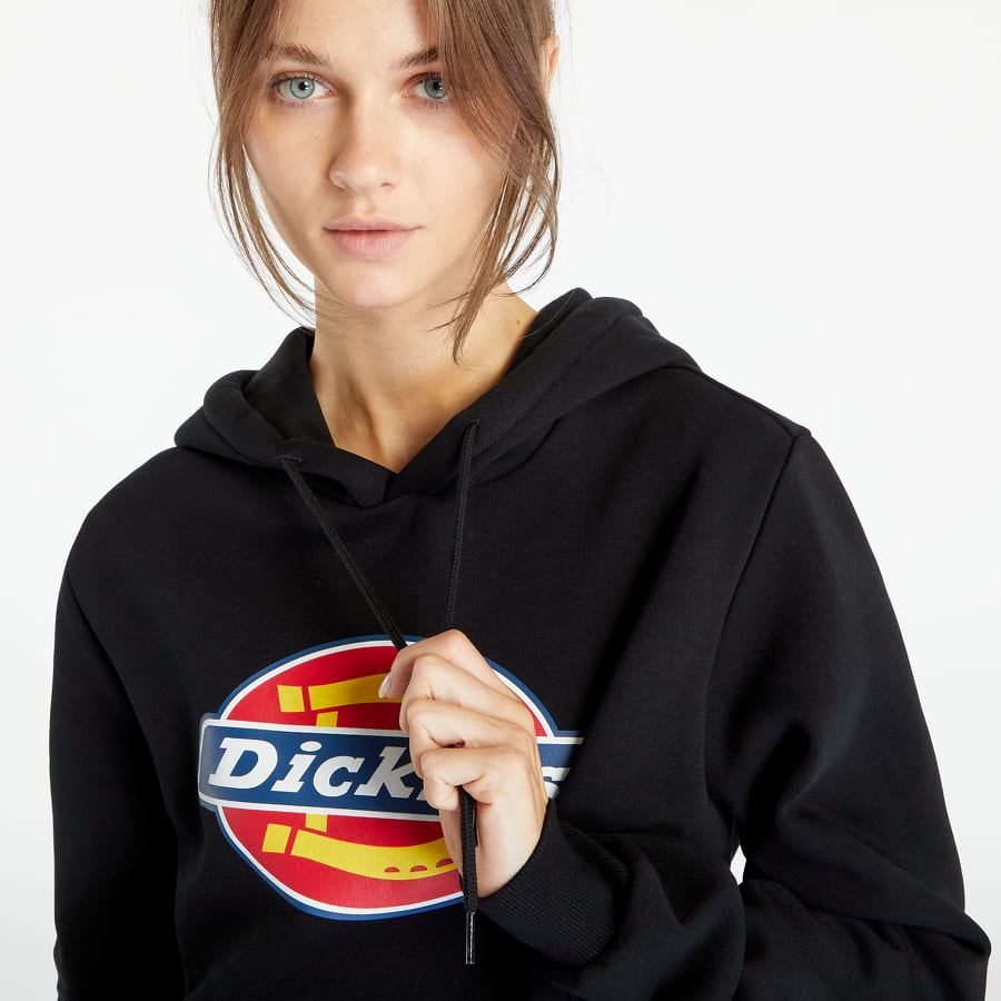 Icon Logo Hoodie Black