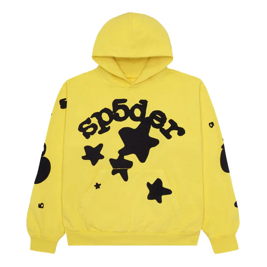 Mikina Sp5der Sp5der Beluga Hoodie Žltá | 2406-1SS230106BH-GOLD, 0