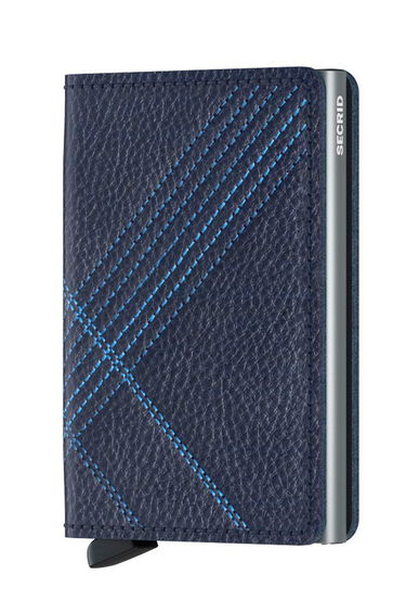 Peňaženka Secrid Leather Wallet Modrá | SSt.Linea.Navy, 1