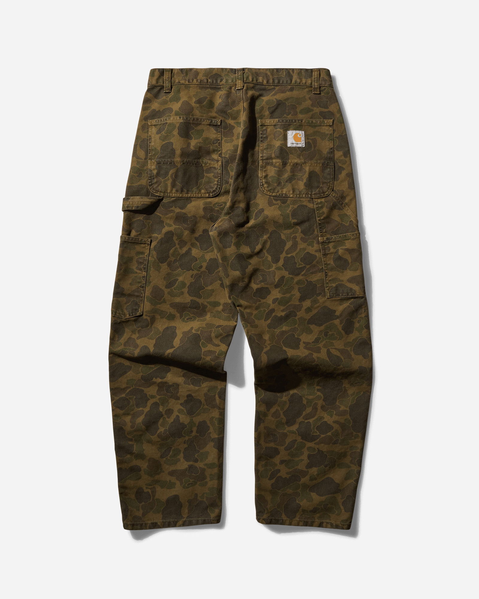 Duck Single Knee Pants Camo Duck Green / Office Green