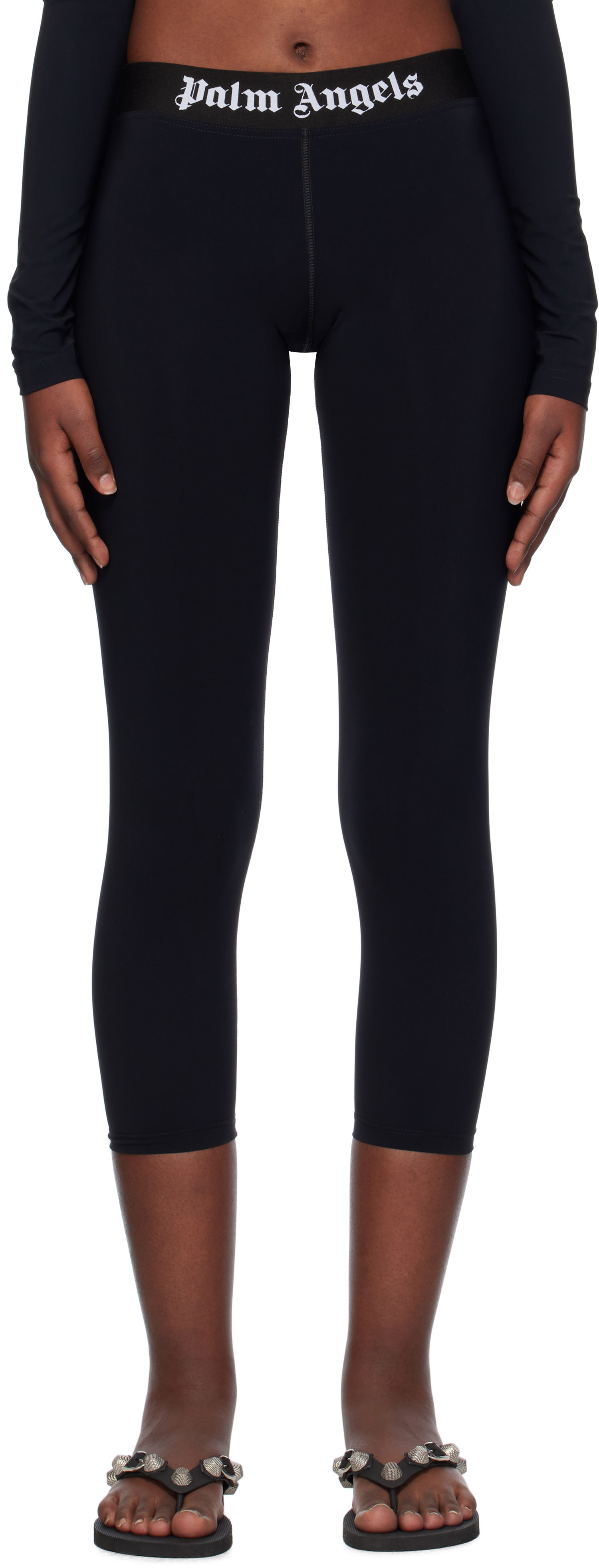 Legíny Palm Angels Leggings Čierna | PWVG016C99FAB0011001, 0