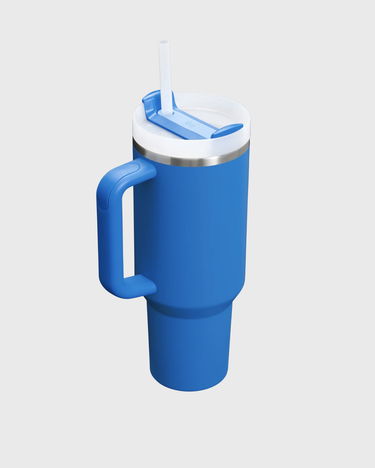 Fľaše Stanley Quencher FlowState Tumbler with Handle and Straw Modrá | 10-11824-268, 2