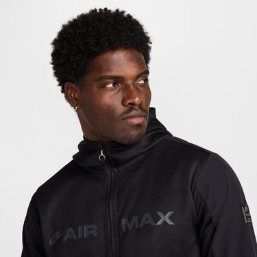 Mikina Nike Sportswear Air Max Full-Zip Hoodie Čierna | HQ4899-010, 4