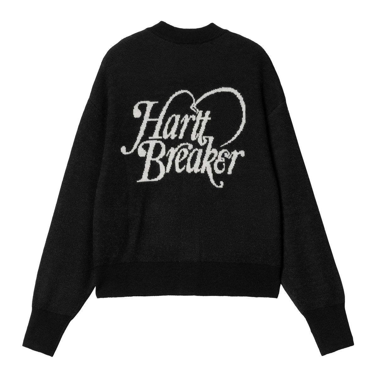 Sveter Carhartt WIP Black Harttbreaker Cardigan Čierna | I034390_9, 1