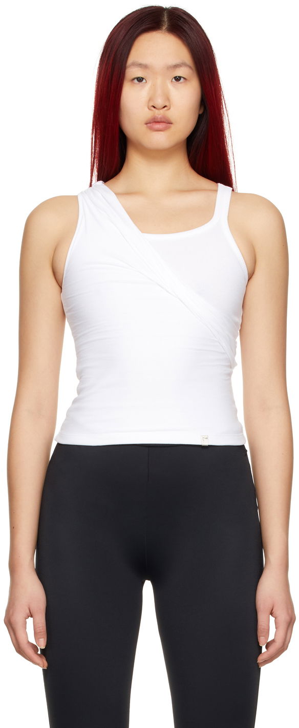Tielko 1017 ALYX 9SM Twist Detail Tank Top Biela | AAWSH0147FA02.S22, 0