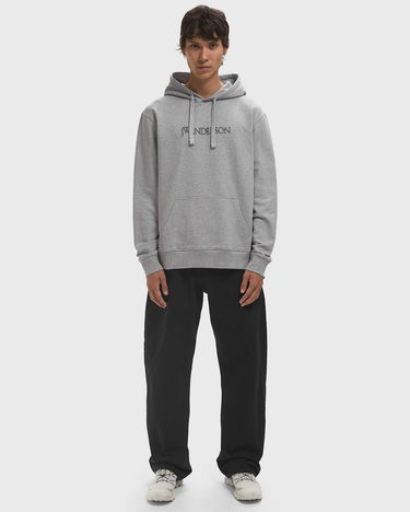 Mikina JW Anderson JW Anderson Logo Embroidery Hoodie Šedá | JW0214-PG1632-907, 1
