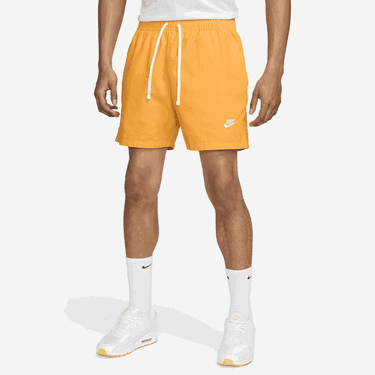 Šortky Nike Club Woven Washed Flow Shorts Oranžová | DX0619-717, 0