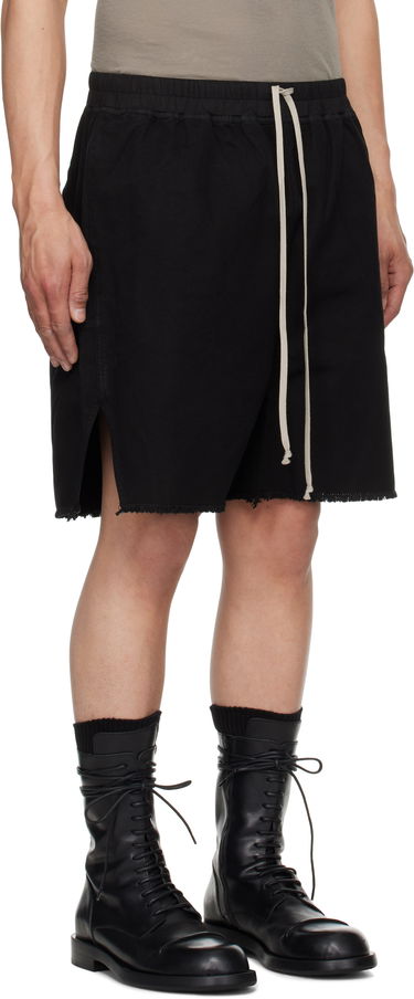 Šortky Rick Owens DRKSHDW Hollywood Long Boxers Shorts Čierna | DU01E3383 CVS, 1