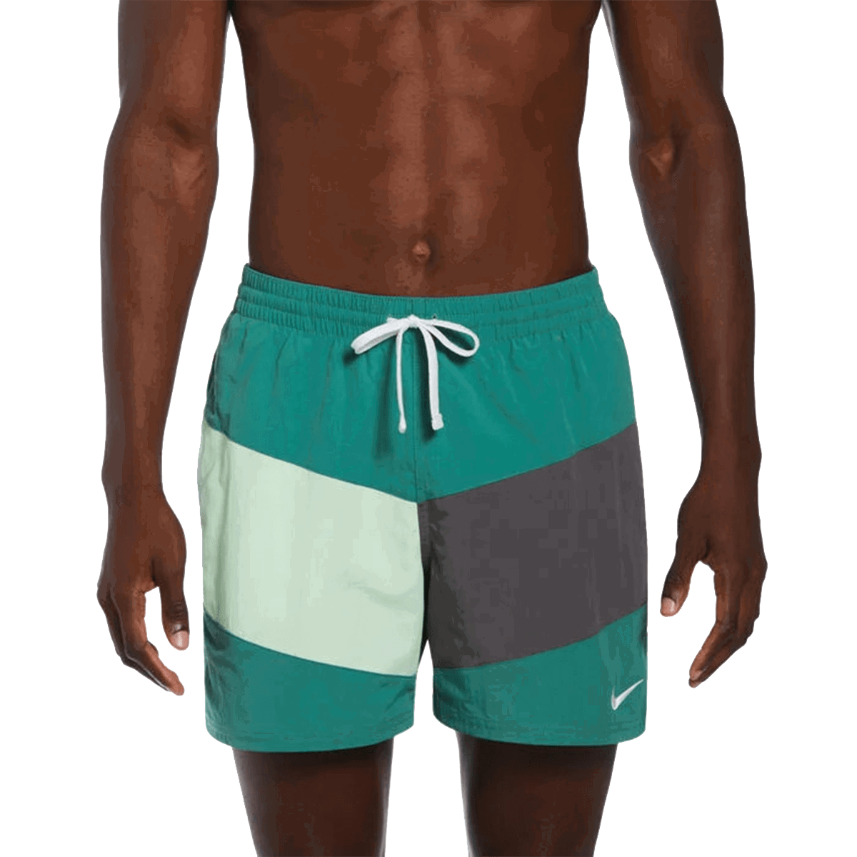 Plavky Nike Nike Vortex Colorblock Swim Trunks Zelené | NESSE508-302, 0