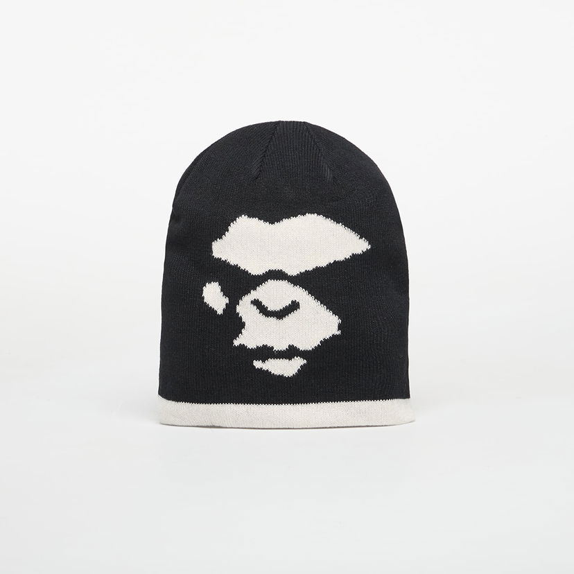 Kulicha BAPE Mad Face Knit Cap Čierna | 001HTL801006MBLK