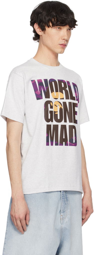 Tričko BAPE WGM Ape Head Overlap T-Shirt Šedá | 001TEK801024M, 1