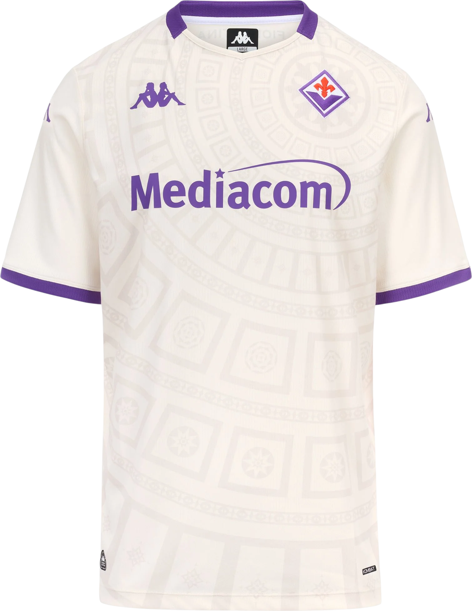 Dres Kappa Kappa Fiorentina Away Jersey 2025/26 Biela | 38234zw-a08, 0