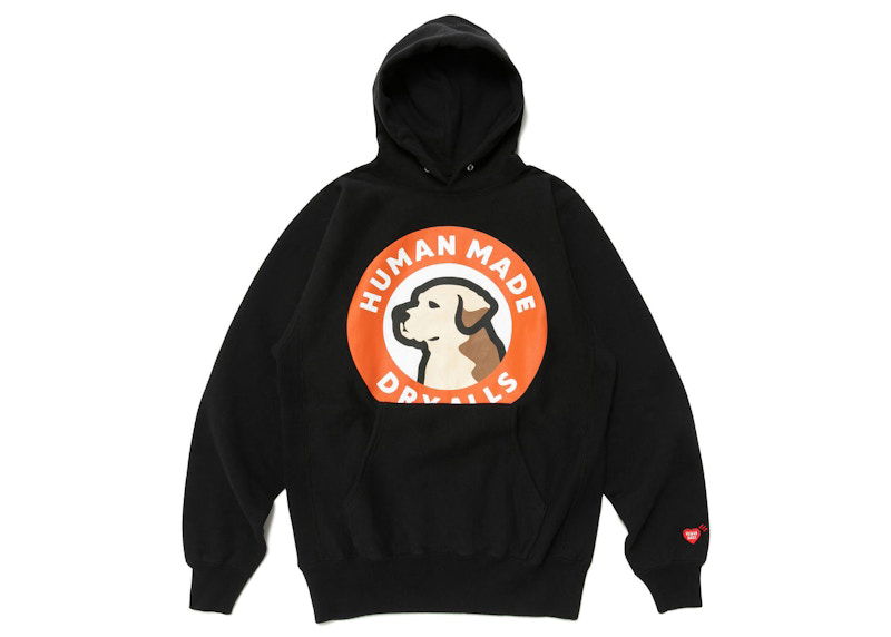 Mikina Human Made Heavyweight Hoodie With Logo Print Čierna | HM25CS006