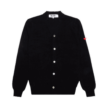 Sveter Comme des Garçons PLAY Small Heart Cardigan Čierna | AZ N042 051 1, 0