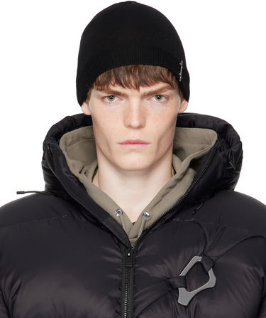 Kulicha HELIOT EMIL HELIOT EMIL Fresnel Wool Beanie Čierna | PREAW25_16_120_BLK01, 0