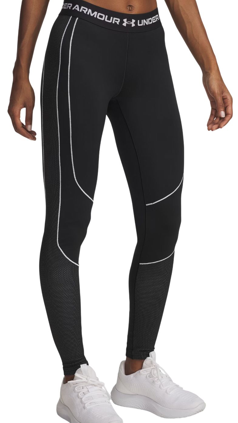 Legíny Under Armour Under Armour ColdGear Textured Leggings Čierna | 6003997-003