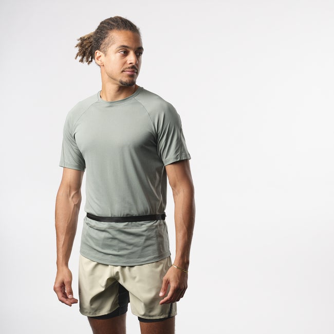 Tričko Salomon Active Sling Belt Zelené | LC2369600, 0