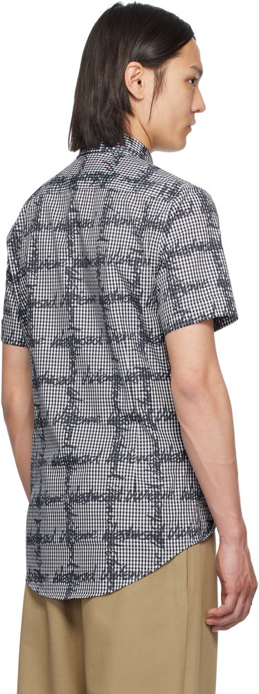 Košeľa Vivienne Westwood Vivienne Westwood Classic Gingham Shirt Čierna | 24010004-W011T-, 2