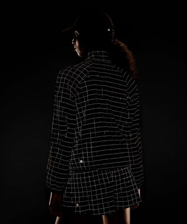 Bunda lululemon Adapted State Textured Jacket Reflective Grid, Size L Čierna | prod20001863, 6