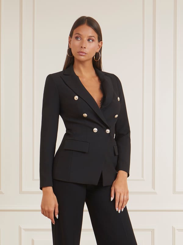 Kabáty GUESS Marciano Shelly Blazer Čierna | 3BGN267046A, 0