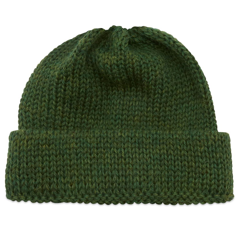Kulicha Universal Works Universal Works Short British Wool Watch Cap Zelené | 33350-GRN