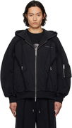 Feng Chen Wang Deconstruction Zip-Up Hoodie