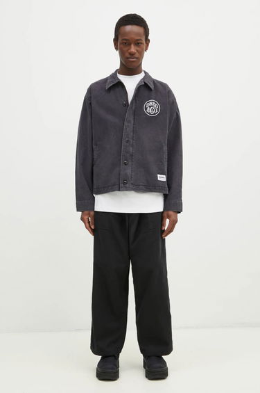 Bunda Neighborhood NEIGHBORHOOD Embroidered Cotton Jacket Čierna | 242AQNH.JKM02, 6