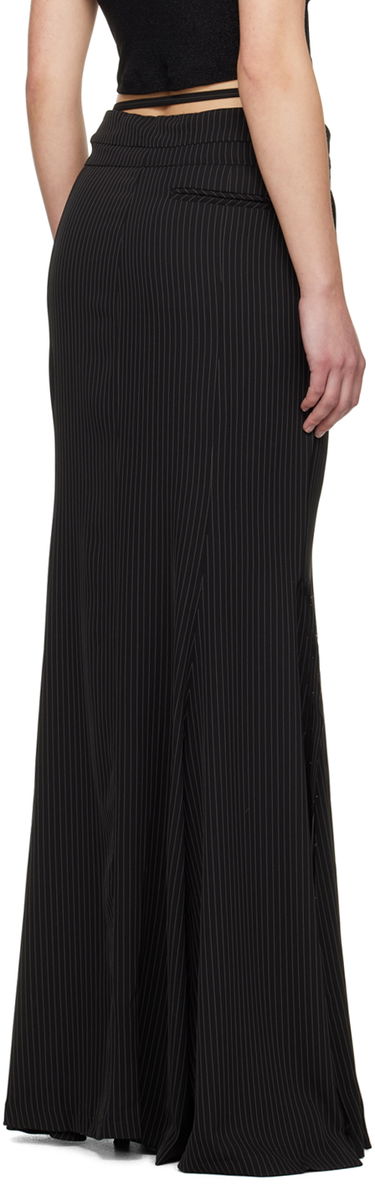 Sukňa Ottolinger Ottolinger Pinstripe Mermaid Maxi Skirt Čierna | 2304201, 2