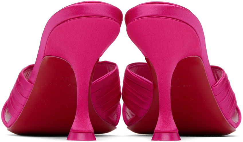 Starostlivosť o obuv Christian Louboutin Christian Louboutin Nicol Is Back Heeled Sandals Ružová | 3220078, 1