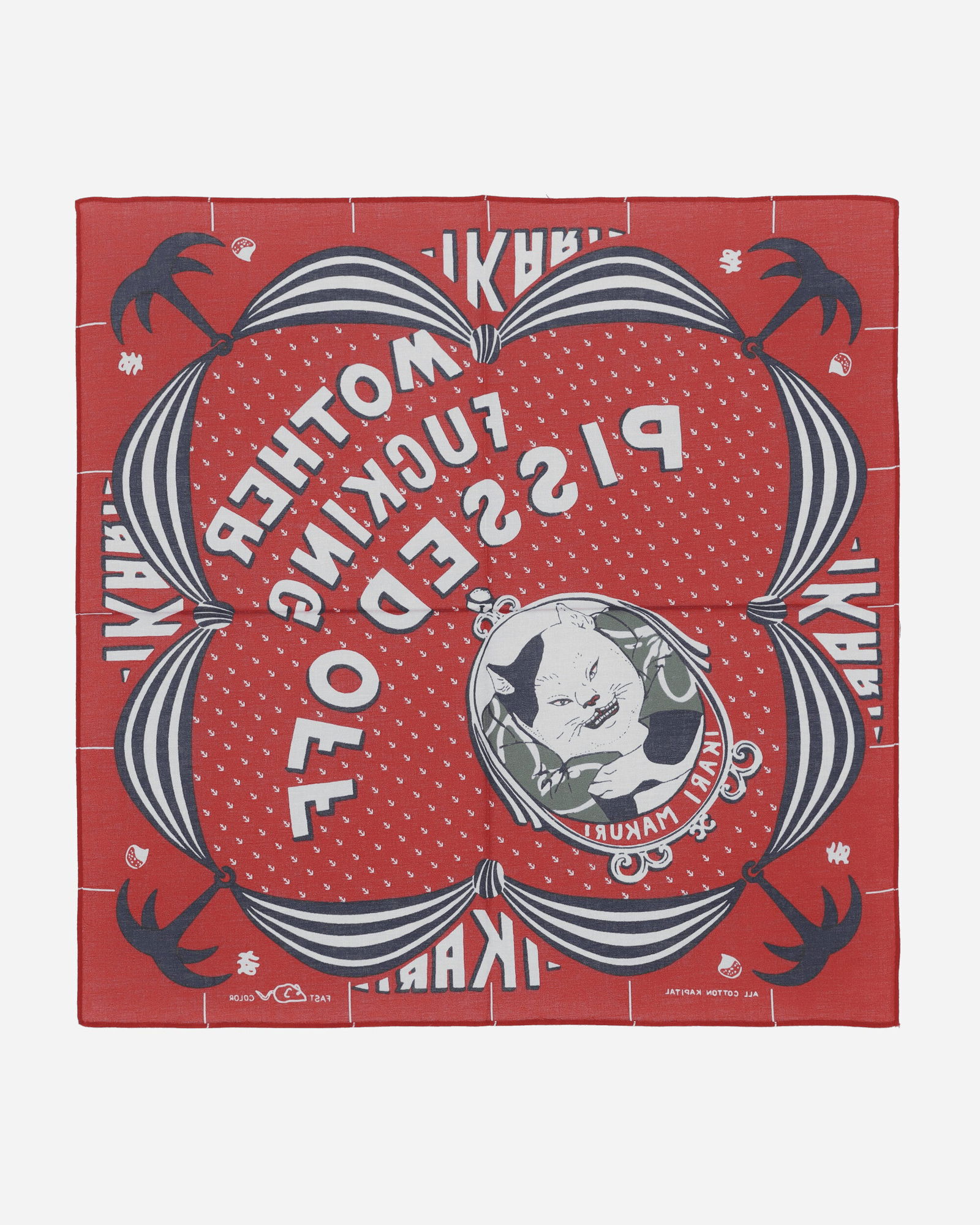 Ikari Makuri Graphic Print Bandana