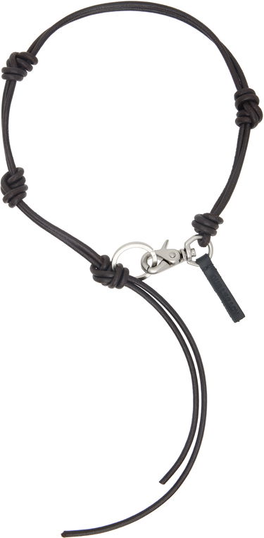 Kľúčenka OUR LEGACY Our Legacy Ladon Knotted Leather Keychain Hnedá | A4248ULD, 0