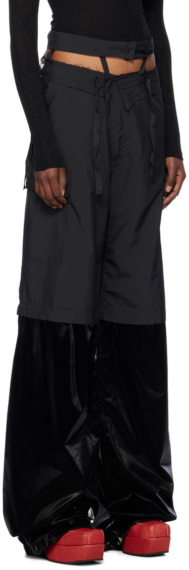 Cargo nohavice Ottolinger Ottolinger Baggy Cargo Pants Čierna | 1060801921, 3