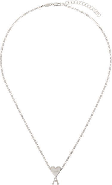 Náhrdelník AMI Pendant Necklace With Chain Metalická | UJW923.361, 0