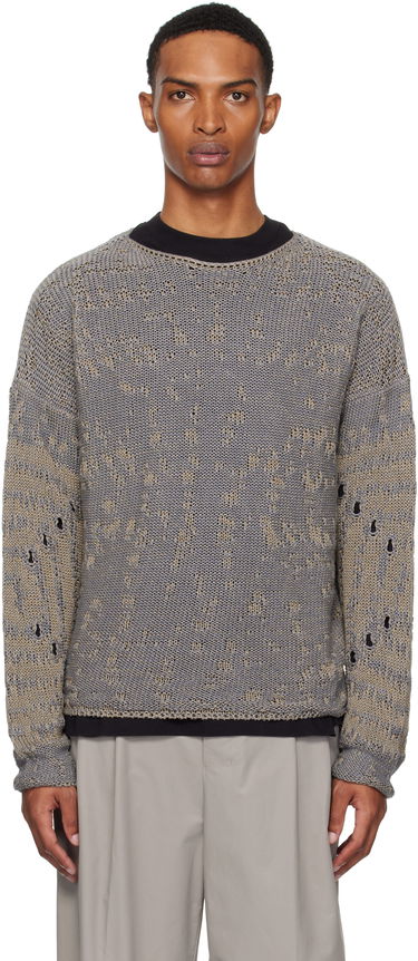 Sveter ROA ROA Vortex Crewneck Sweater Šedá | RBMW0439YA62, 0
