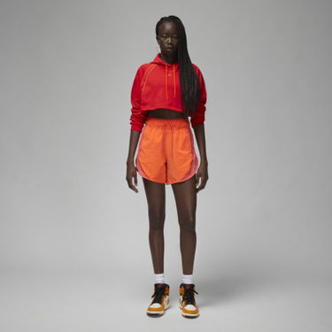 Mikina Jordan Sport Cropped Sweatshirt Červená | DQ4390-612, 1
