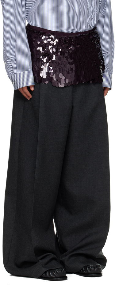 Opasok Dries Van Noten Dries Van Noten Sequined Belt Rôznofarebný | 252-020611-2313, 1