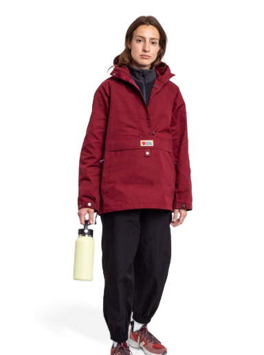 Bunda FJÄLLRÄVEN Vardag Anorak Vínová | 87009-347