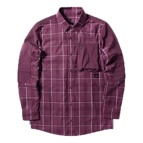 Košeľa The North Face Exploration Plaid Shirt Fialová | 3V2B-D4S
