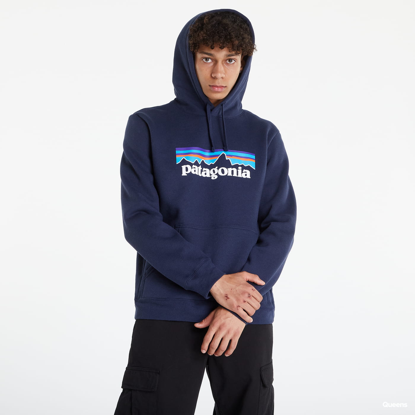 Mikina Patagonia Logo Uprisal Hoody Navy | 39622, 0