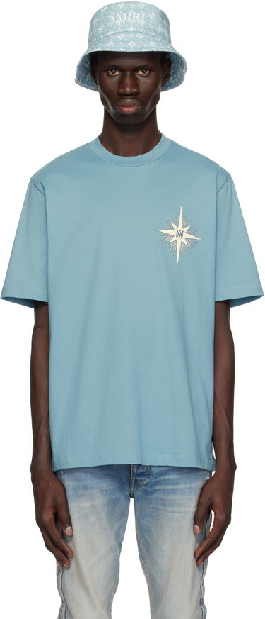 Tričko AMIRI Amiri Starburst T-Shirt Modrá | AMJYTE1171, 0