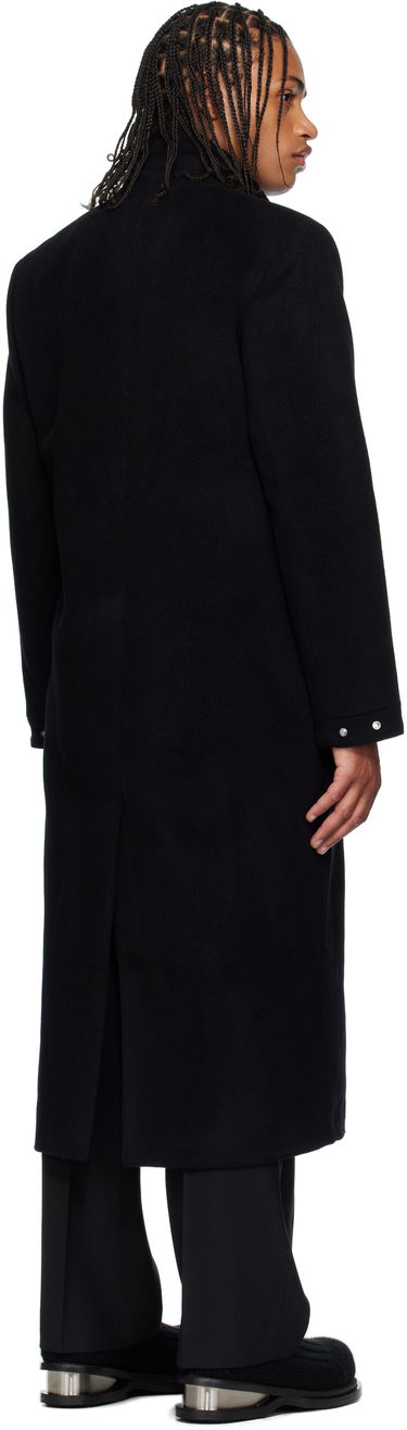 Kabáty HELIOT EMIL HELIOT EMIL Titan Wool Coat Čierna | AW25_M_01_013_BLK01, 2