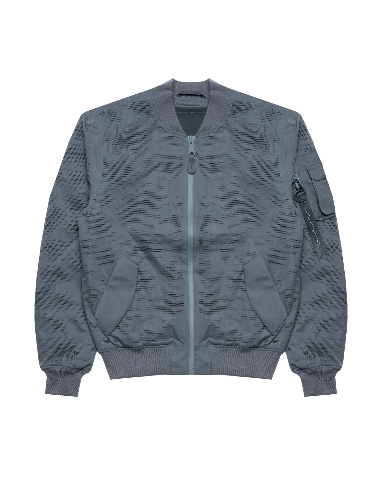 Bomber bunda Alpha Industries Alpha Industries Laser Cut Bomber Jacket Šedá | 756121-747, 0