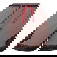 x Paris Saint-Germain Series Splicing Mesh Drawstring Shorts